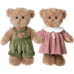 Nalle med kläder 25 cm Bukowski