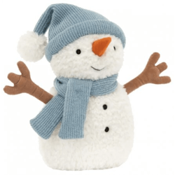Snögubbe med halsduk Jellycat