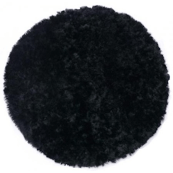 Stolsdyna Fårskinn Svart 38 cm