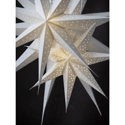 Adventsstjärna Stella vit 60 cm Watt & Veke