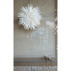 Watt & Veke Adventsstjärna Eldig vit 70 cm
