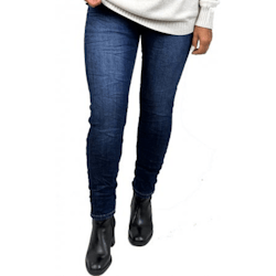 Jeans mörkblå superstretch Newplay