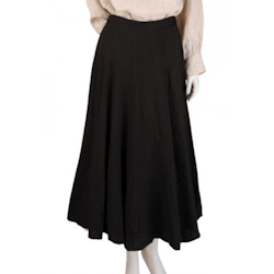 Linnekjol Luna 36-40 nero