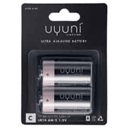 C-batterier 2-pack till LED-blockljus
