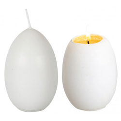 Äggljus andägg med gula 10 cm