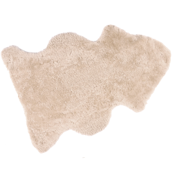 Fårskinn ljusbeige