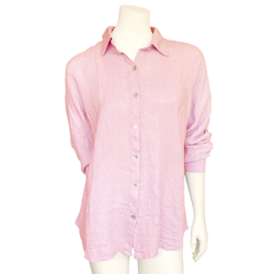 Linneskjorta Donna 36-40 rosa chiaro