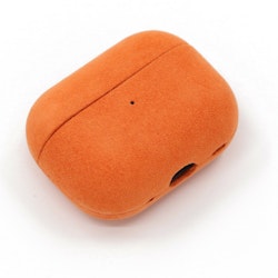Alcantara Case for Apple Airpods 2 Pro Oransje