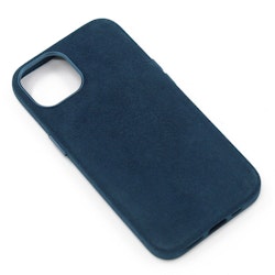 iPhone 13 Alcantara Magsafe Case Blå