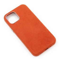 iPhone 12/12 Pro Alcantara Magsafe Case Oransje