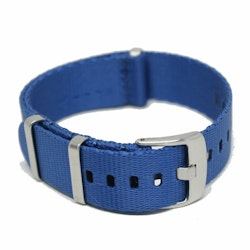 Seat Belt Nato Strap Blå