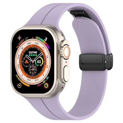 Gummirem for Apple Watch Sort 38/40/41mm Lilla