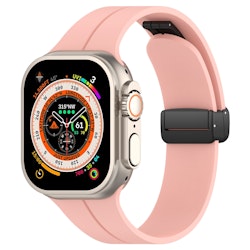 Gummirem for Apple Watch Sort 38/40/41mm Rosa