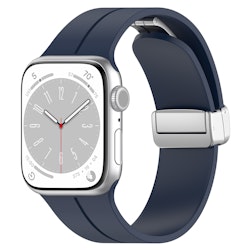 Gummirem for Apple Watch Stål 38/40/41mm Mørk blå