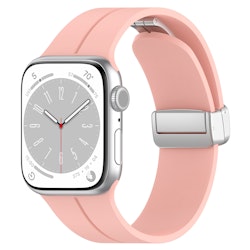 Gummirem for Apple Watch Stål 38/40/41mm Rosa