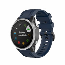 Garmin Quickfit 20mm Gummirem Mørk blå