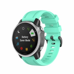 Garmin Quickfit 20mm Gummirem Lys grønn
