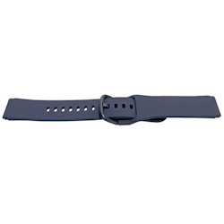 18MM Silikonreim for Garmin Move 3S / Active S / Forerunner 255S i Mørk blå
