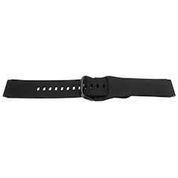 18MM Silikonreim for Garmin Move 3S / Active S / Forerunner 255S i Svart
