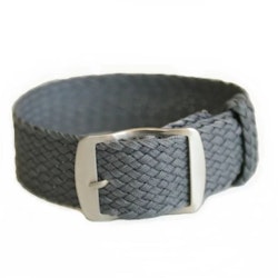 Perlon strap 18mm Grå