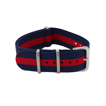 NATO Strap Blå /rød
