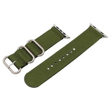 NATO strap i Grønn for Apple Watch (42–44 mm)