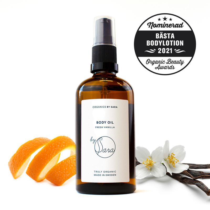 Body Oil Fresh Vanilla, nominerad