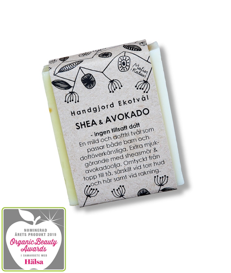 Handmade Eco Soap Shea & Avocado - unscented