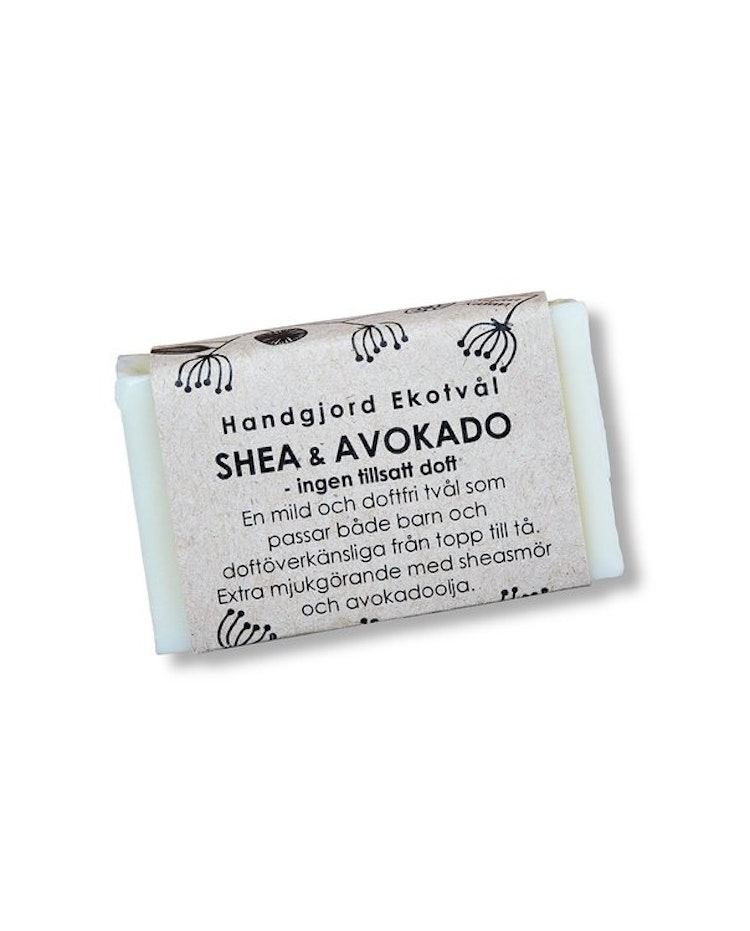 Handmade Eco Soap Shea & Avocado - unscented