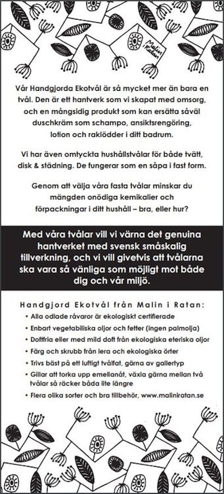 Info sheet - Malin i Ratan