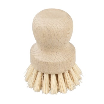 Pot brush with tampico fiber