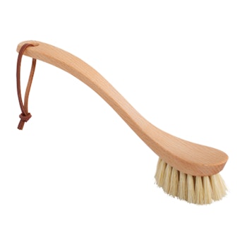 Dish brush, oiled beechwood, tampico fiber