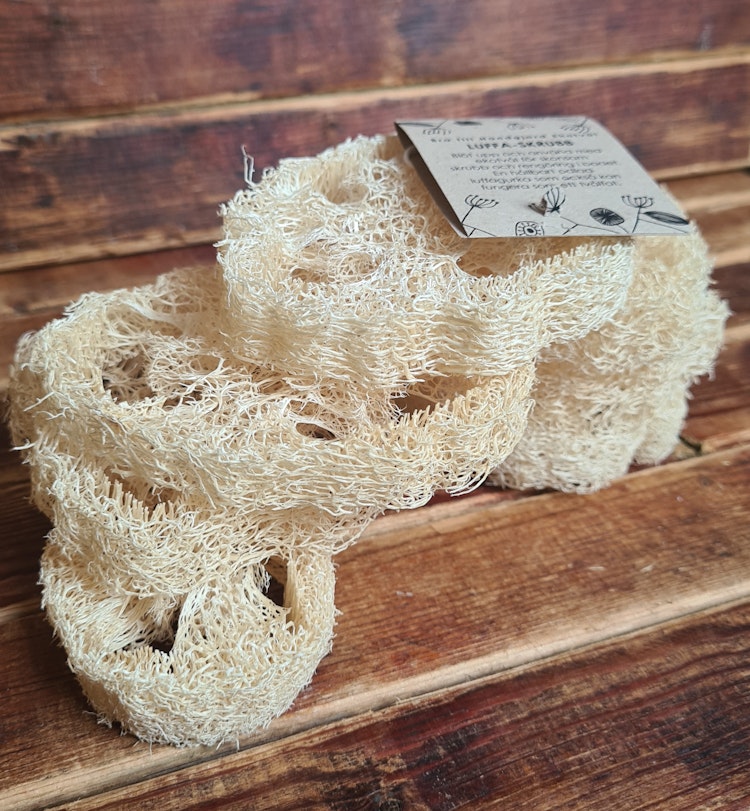 Luffa-skrubb