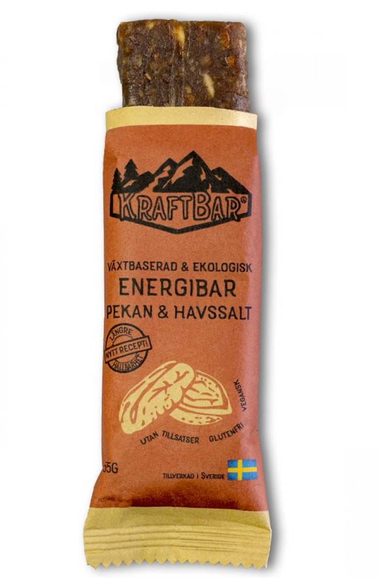 Kraftbar- Ekologiska svenska energibars