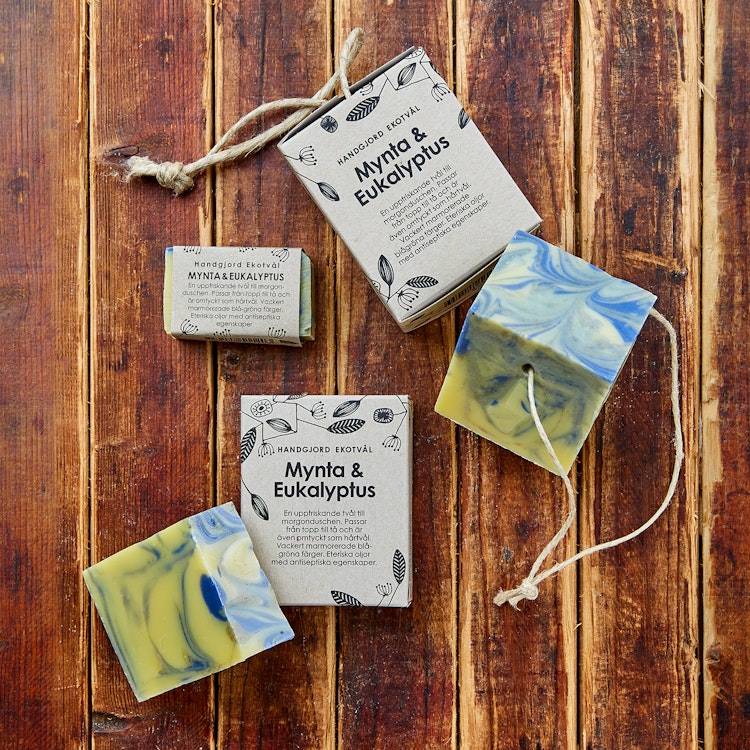 Handmade Eco Soap Mint & Eucalyptus