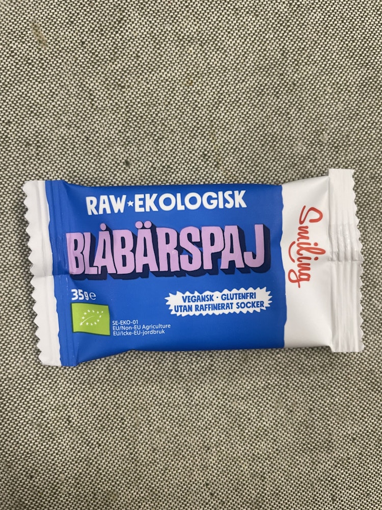 Smiling - Ekologiska svenska energibars