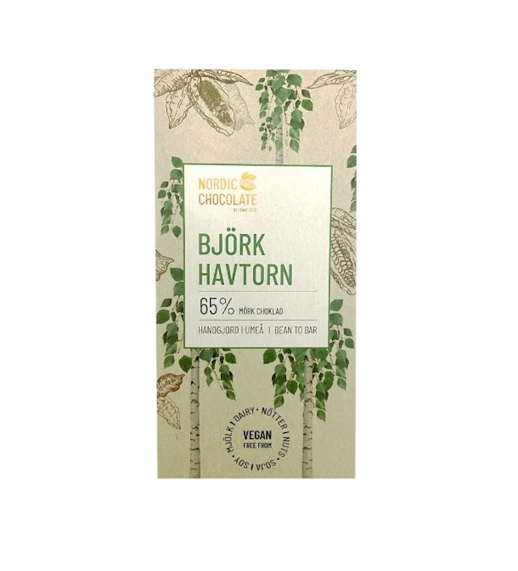 Nordic Chocolate - 65% med Björk & Havtorn