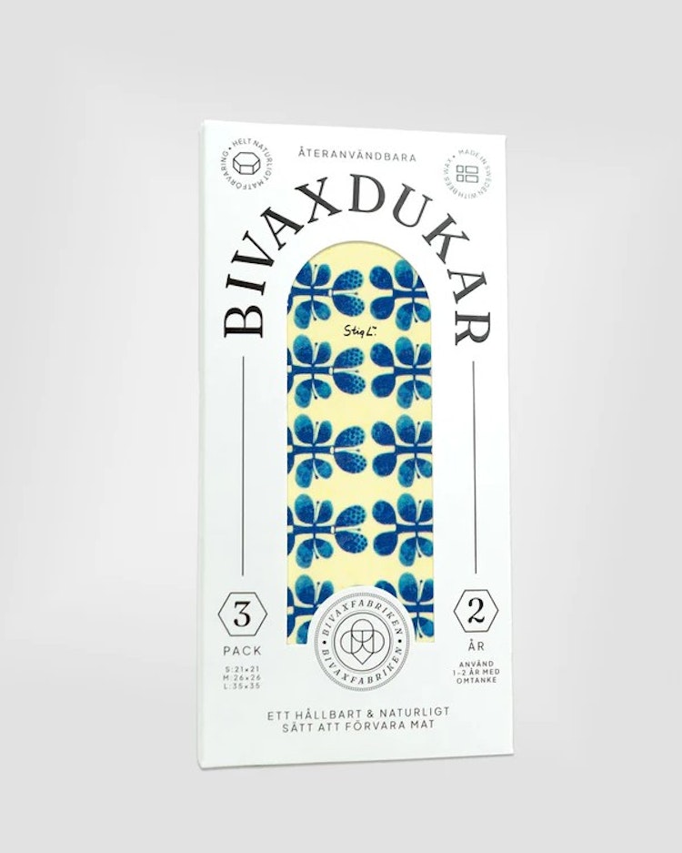 Bivaxfabriken: Bivaxdukar 3-pack - Blues