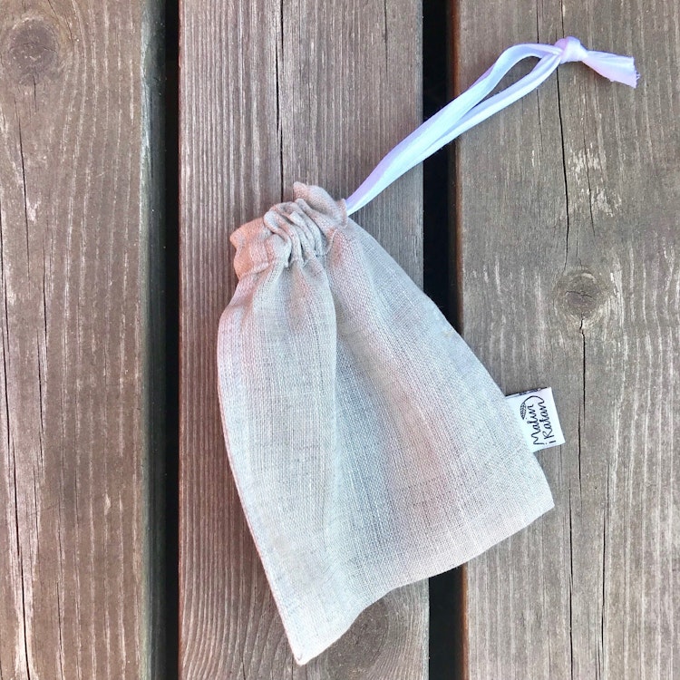 Scrubbing bag for soap scraps