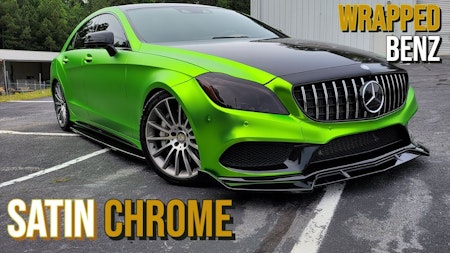 SuperChrome Lemon Green Satin
