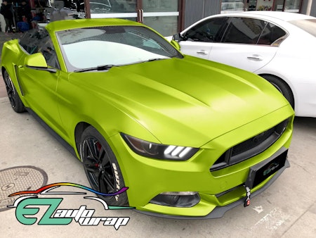 SuperChrome Lemon Green Satin