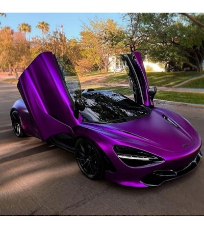 SuperChrome Purple Satin