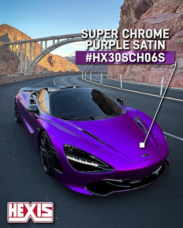 SuperChrome Purple Satin