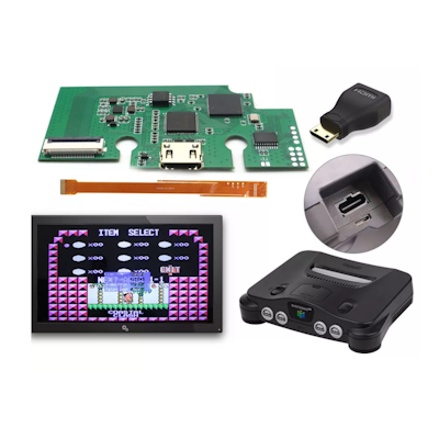 HDMI-mod för Nintendo 64 (Hispeedido) – Installationsservice