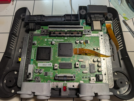 HDMI-mod för Nintendo 64 (Hispeedido) – Installationsservice