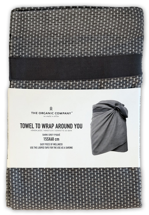 Towel To Wrap Around You - Dark Grey