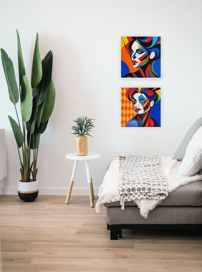 Harlequin Ladies