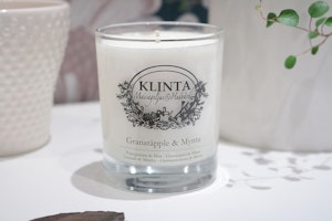 Massageljus Granatäpple och mynta - Klinta & Co