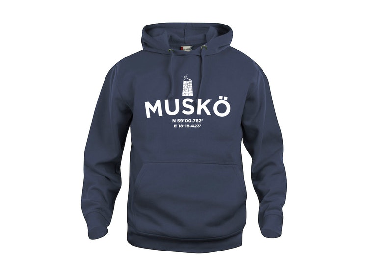 MusköHoodie Navy XS