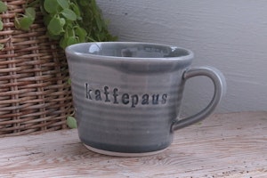 Keramikmugg Kaffepaus - Pusspuss Company